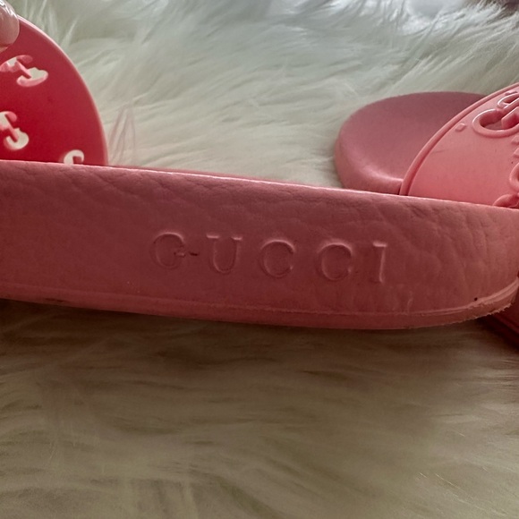 Gucci pink slides - Picture 3 of 5